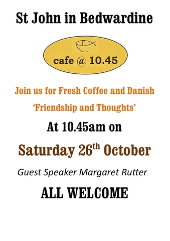 cafe @10.45 October 2024