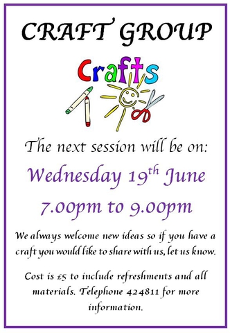 Craft Group June 2019