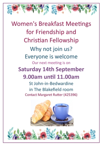 Women's Breakfast September