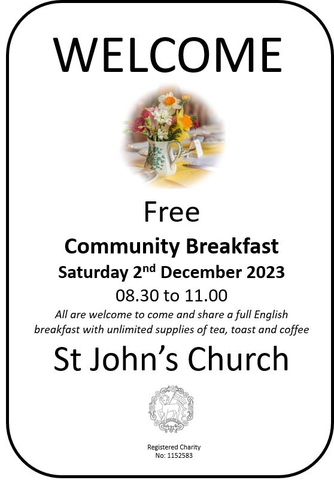 Community Breakfast December 2023