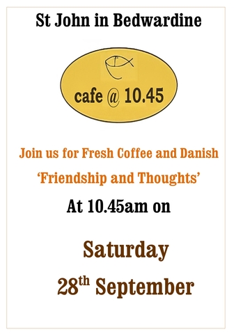 Cafe @10.45 September 2024